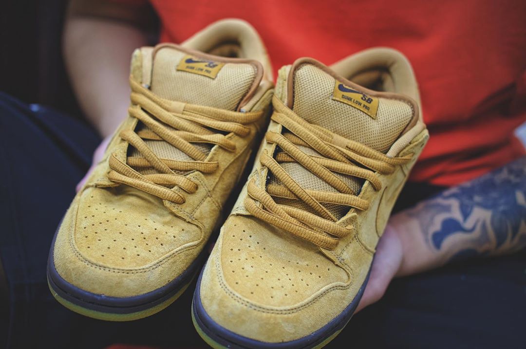 【2023年 11/13、11/18 リストック】ナイキ ダンク SB ロー プロ “ウィート” (NIKE DUNK SB LOW PRO “Wheat”) [BQ6817-204]