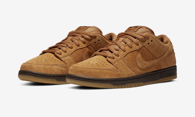 【2023年 11/13、11/18 リストック】ナイキ ダンク SB ロー プロ “ウィート” (NIKE DUNK SB LOW PRO “Wheat”) [BQ6817-204]