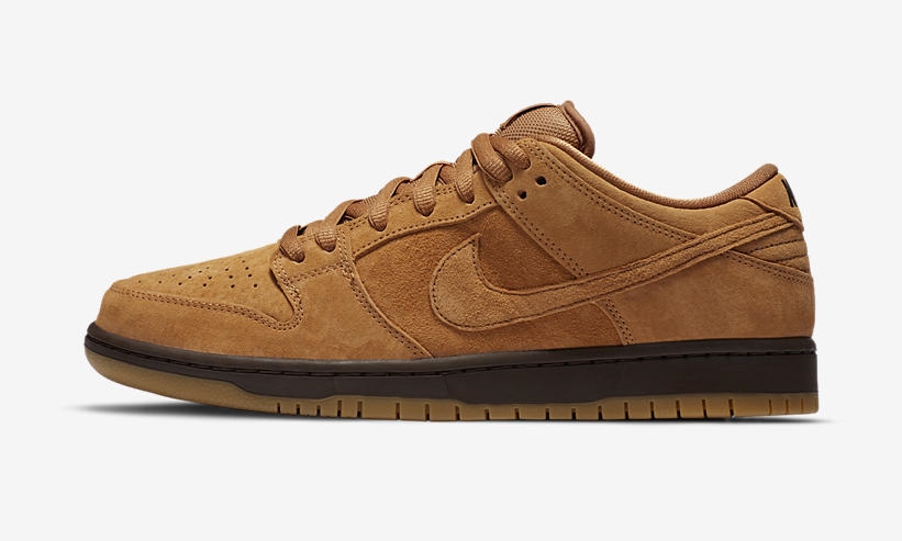 【2023年 11/13、11/18 リストック】ナイキ ダンク SB ロー プロ “ウィート” (NIKE DUNK SB LOW PRO “Wheat”) [BQ6817-204]