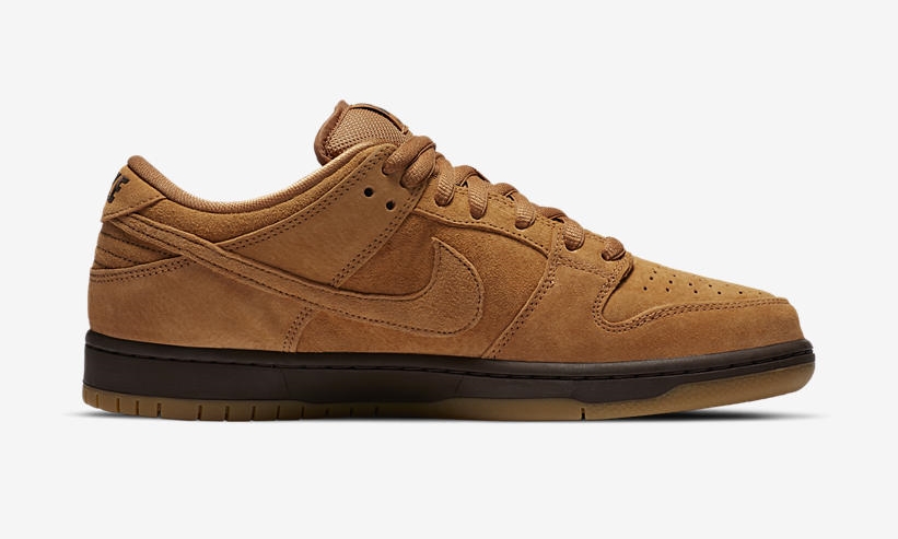 【2023年 11/13、11/18 リストック】ナイキ ダンク SB ロー プロ “ウィート” (NIKE DUNK SB LOW PRO “Wheat”) [BQ6817-204]