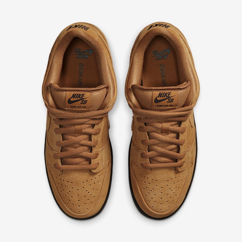 【2023年 11/13、11/18 リストック】ナイキ ダンク SB ロー プロ “ウィート” (NIKE DUNK SB LOW PRO “Wheat”) [BQ6817-204]