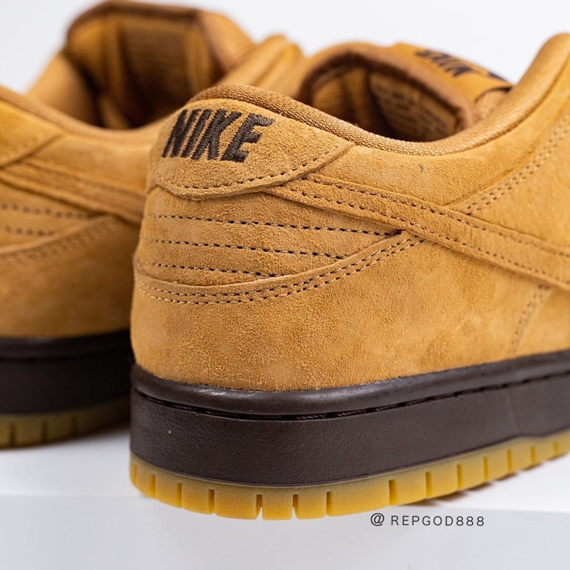 【2023年 11/13、11/18 リストック】ナイキ ダンク SB ロー プロ “ウィート” (NIKE DUNK SB LOW PRO “Wheat”) [BQ6817-204]