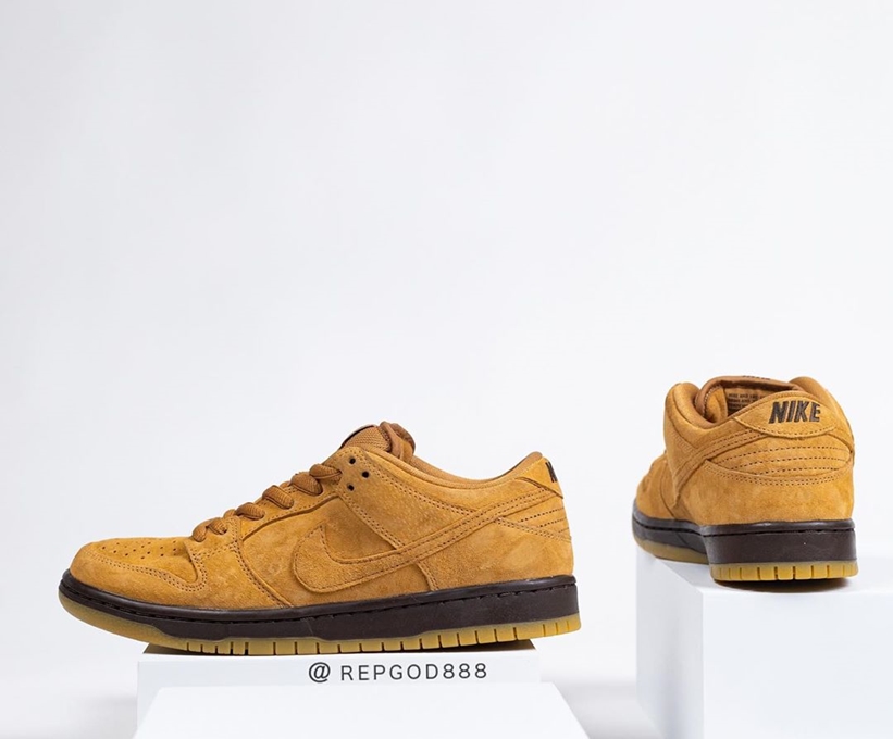 【2023年 11/13、11/18 リストック】ナイキ ダンク SB ロー プロ “ウィート” (NIKE DUNK SB LOW PRO “Wheat”) [BQ6817-204]