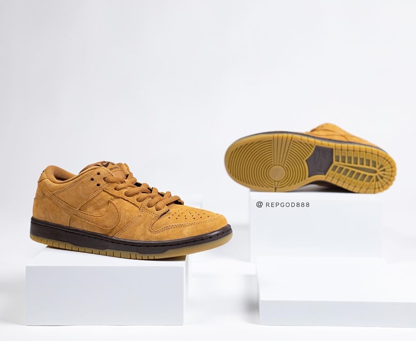 【2023年 11/13、11/18 リストック】ナイキ ダンク SB ロー プロ “ウィート” (NIKE DUNK SB LOW PRO “Wheat”) [BQ6817-204]