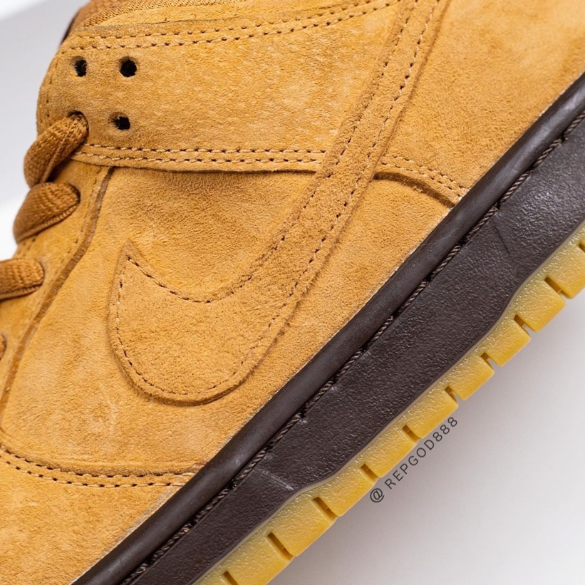 【2023年 11/13、11/18 リストック】ナイキ ダンク SB ロー プロ “ウィート” (NIKE DUNK SB LOW PRO “Wheat”) [BQ6817-204]