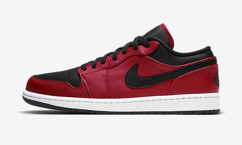 ナイキ エア ジョーダン 1 ロー “ジムレッド/ブラック/ホワイト” (NIKE AIR JORDAN 1 LOW “Gym Red/Black/White”) [553558-605]