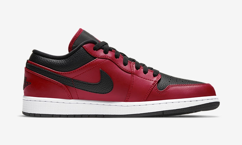 国内 1/22 発売！ナイキ エア ジョーダン 1 ロー “ジムレッド/ブラック/ホワイト” (NIKE AIR JORDAN 1 LOW “Gym Red/Black/White”) [553558-605]