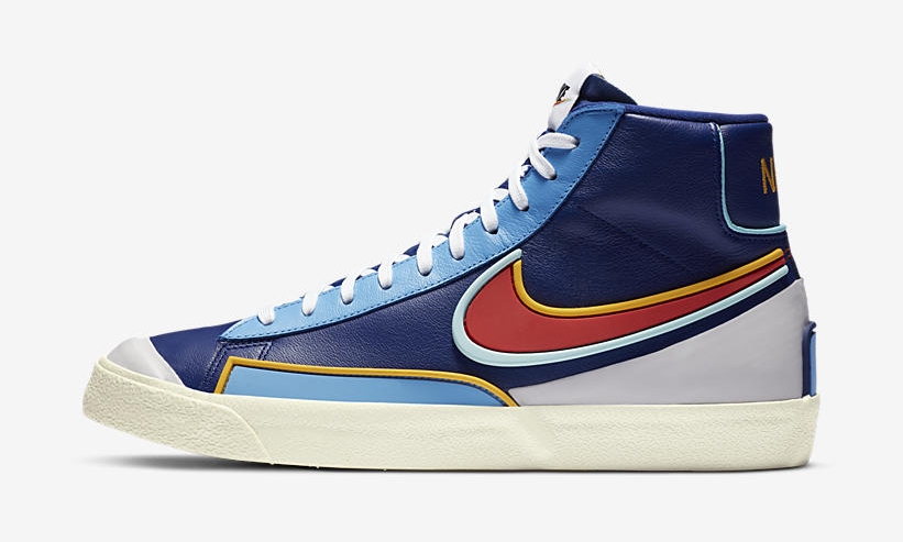 ナイキ ブレーザー ミッド 77 インフィニット/インフィナイト “ディープロイヤルブルー/チリレッド” (NIKE BLAZER MID 77 INFINITE “Deep Royal Blue/Chile Red”) [DA7233-400]