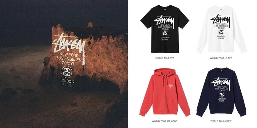 STUSSY 2020 FALL WORLD TOUR PACKが発売 (ステューシー ワールド ツアー パック)