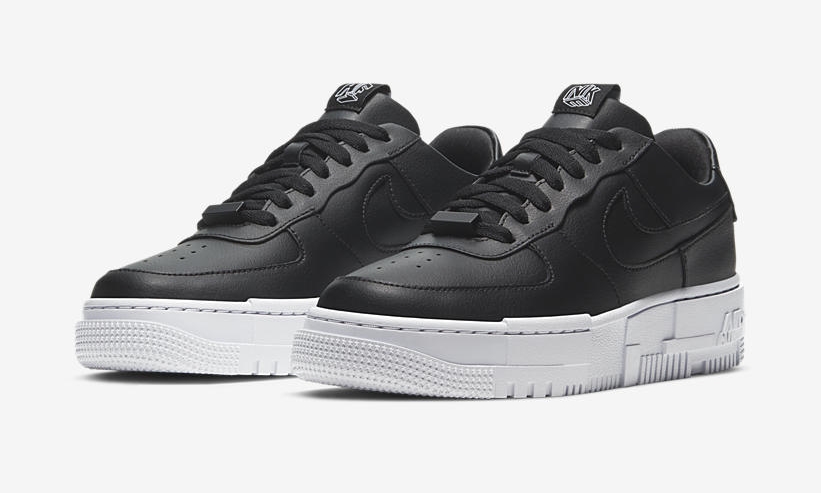 ナイキ ウィメンズ エア フォース 1 ロー ピクセル "ブラック/ホワイト" (NIKE WMNS AIR FORCE 1 LOW PIXEL “Back/White”) [CK6649-001]