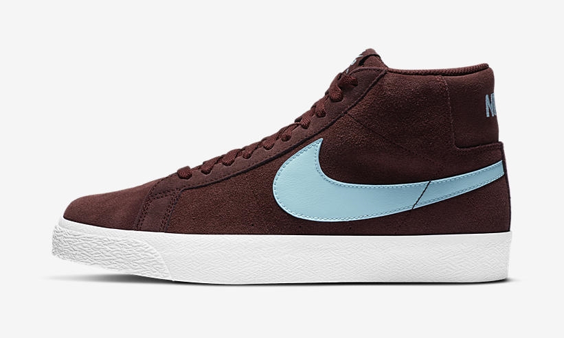 ナイキ SB ズーム ブレーザー ミッド “ミスティックデイツ/グレイシャーアイス” (NIKE SB ZOOM BLAZER MID “Mystic Dates/Glacier Ice”) [864349-600]