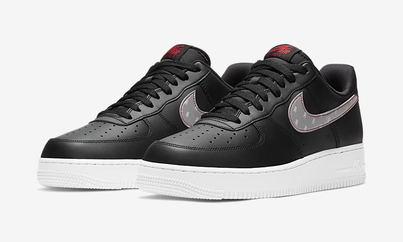 ナイキ エア フォース 1 ロー 3M スウッシュ “ブラック/ホワイト” (NIKE AIR FORCE 1 LOW 3M Swoosh “Black/White”) [CT2296-001]