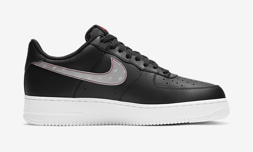 ナイキ エア フォース 1 ロー 3M スウッシュ “ブラック/ホワイト” (NIKE AIR FORCE 1 LOW 3M Swoosh “Black/White”) [CT2296-001]