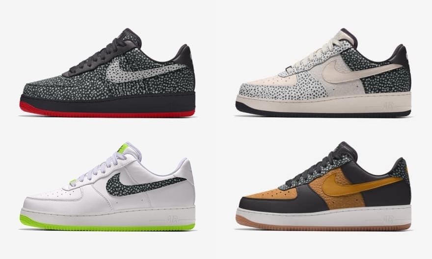 【NIKE BY YOU】サファリパターンが選択可能な ナイキ エア フォース 1 ロー (AIR FORCE 1 LOW “Safari Print”) [DH7128-991]