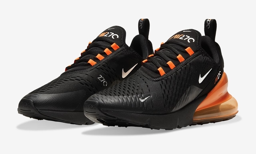 ナイキ エア マックス 270 “ブラック/トータルオレンジ” (NIKE AIR MAX 270 “Black/Total Orange”) [DC1938-001]