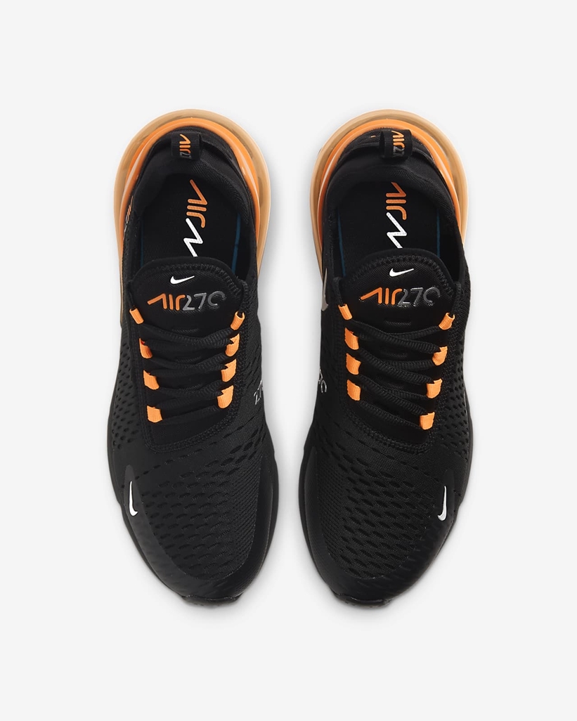 ナイキ エア マックス 270 “ブラック/トータルオレンジ” (NIKE AIR MAX 270 “Black/Total Orange”) [DC1938-001]