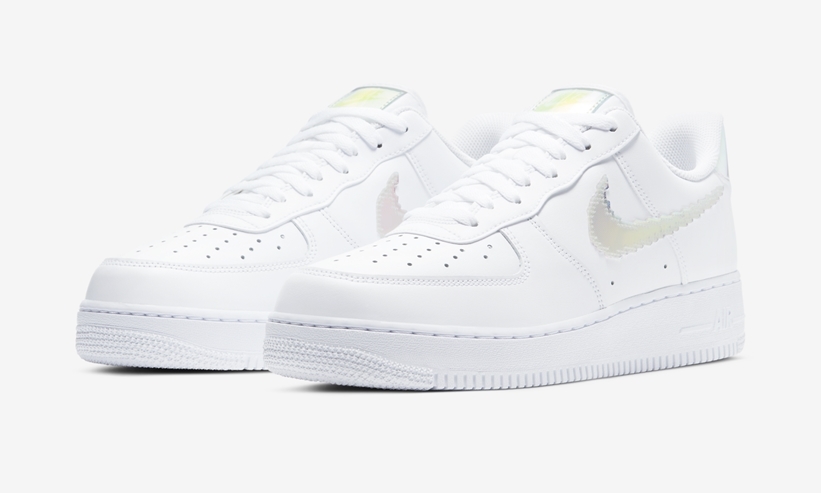 ナイキ エア フォース 1 07 ロー イリディセント “ホワイト/マルチ” (NIKE AIR FORCE 1 07 LOW Iridescent “White/Multi”) [CV1699-100]