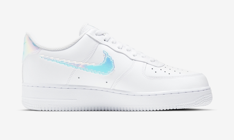 ナイキ エア フォース 1 07 ロー イリディセント “ホワイト/マルチ” (NIKE AIR FORCE 1 07 LOW Iridescent “White/Multi”) [CV1699-100]