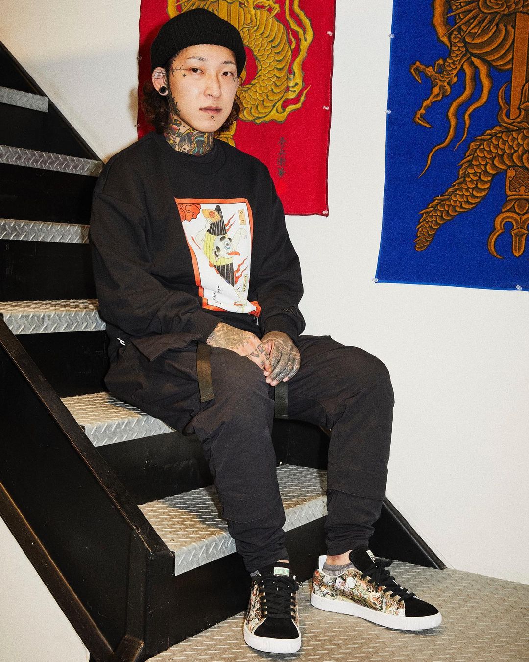 10/24、10/30発売！日本のハロウィンをコンセプト atmos x THREE TIDES TATTOO(TTT) x PUMA SUEDE (アトモス スリータイズタトゥー プーマ スエード)