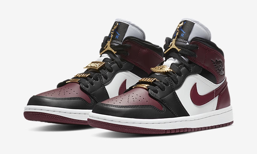 国内 11/27、11/29 発売！ナイキ ウィメンズ エア ジョーダン 1 ミッド “マルーン” (NIKE WMNS AIR JORDAN 1 MID “Maroon”) [CZ4385-016]