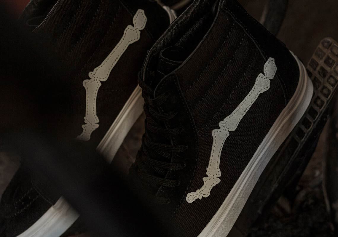 vans blends sk8-hi bone バンズ ボーン スケハイ zipバンズミッド ...