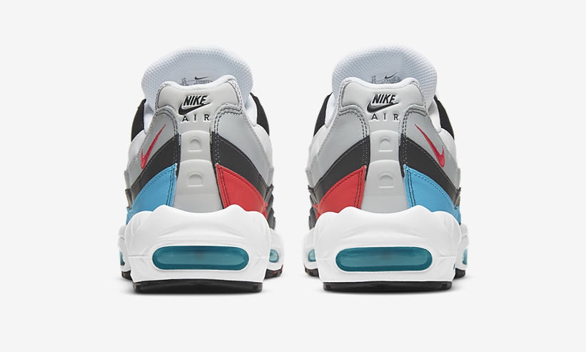 2020年 発売予定！ナイキ エア マックス 95 “ホワイト/グラスブルー/チャレンジャーレッド” (NIKE AIR MAX 95 “White/Glass Blue/Challenger Red”) [CV6971-100]