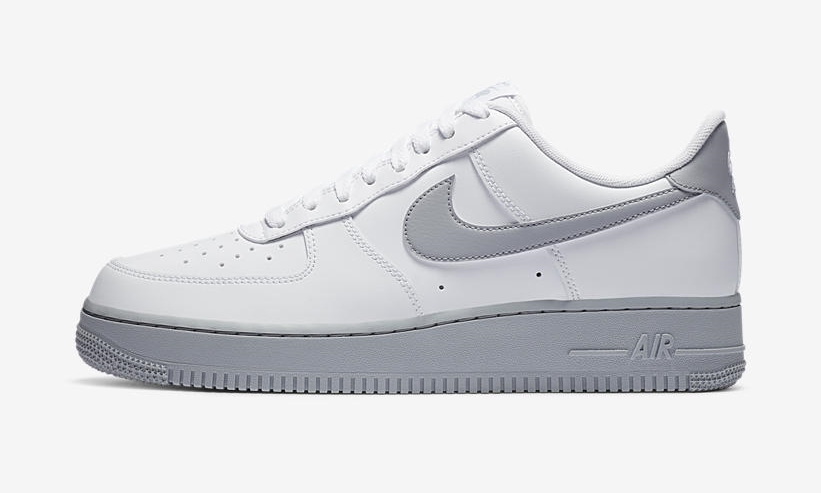 ナイキ エア フォース 1 07 ロー “ホワイト/ウルフグレー” (NIKE AIR FORCE 1 07 LOW “White/Wolf Grey”) [CK7663-104]