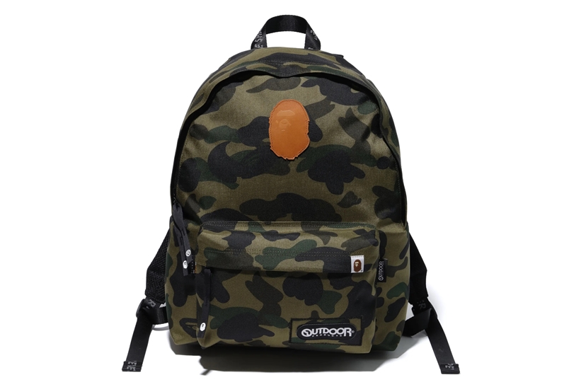 A BATHING APE × OUTDOOR PRODUCTS コラボバッグ 全6型が10/31発売 (ア ベイシング エイプ アウトドアプロダクツ)