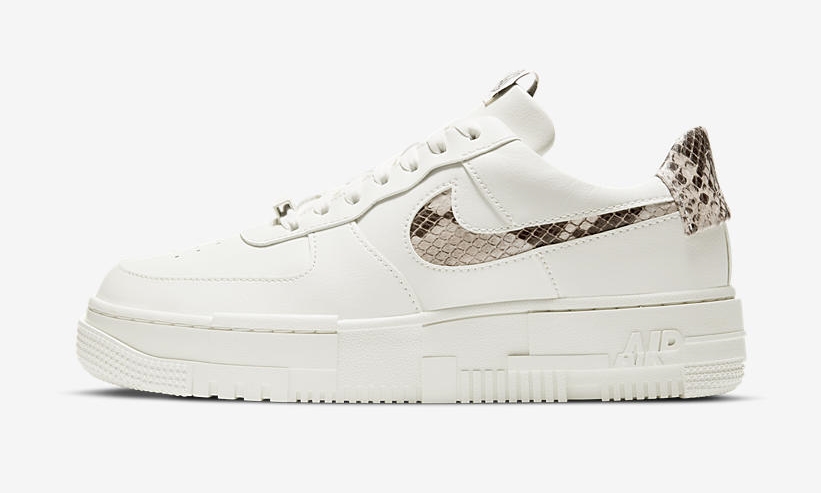 国内 1/22 発売！ナイキ ウィメンズ エア フォース 1 ロー ピクセル SE “セイル/デザートサンド” (NIKE WMNS AIR FORCE 1 LOW PIXEL SE “Sail/Desert Sand”) [CV8481-101]