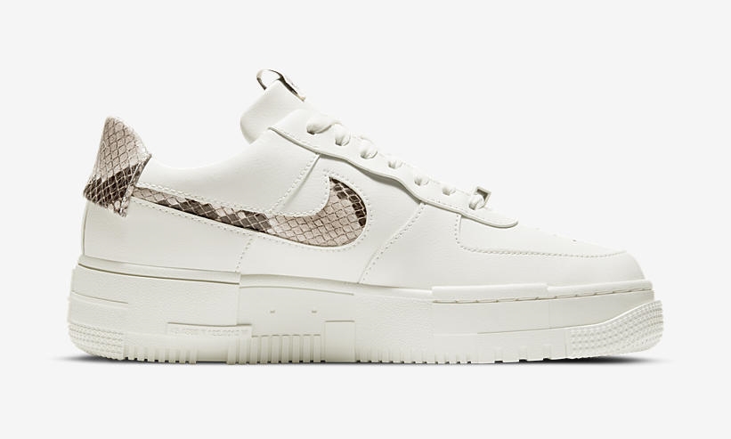 国内 1/22 発売！ナイキ ウィメンズ エア フォース 1 ロー ピクセル SE “セイル/デザートサンド” (NIKE WMNS AIR FORCE 1 LOW PIXEL SE “Sail/Desert Sand”) [CV8481-101]