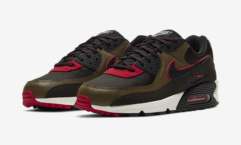 ナイキ エア マックス 90 "ベルベットブラウン/ユニバーシティレッド" (NIKE AIR MAX 90 "Velvet Brown/University Red") [CT1686-200]