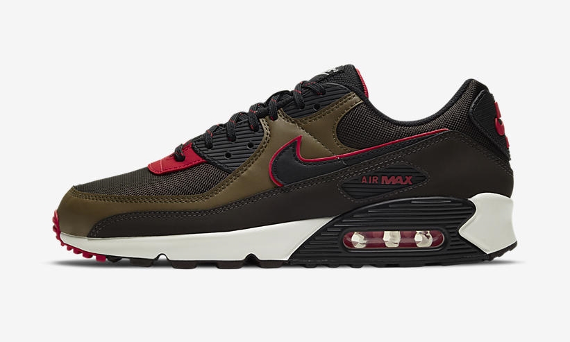 ナイキ エア マックス 90 “ベルベットブラウン/ユニバーシティレッド” (NIKE AIR MAX 90 “Velvet Brown/University Red”) [CT1686-200]