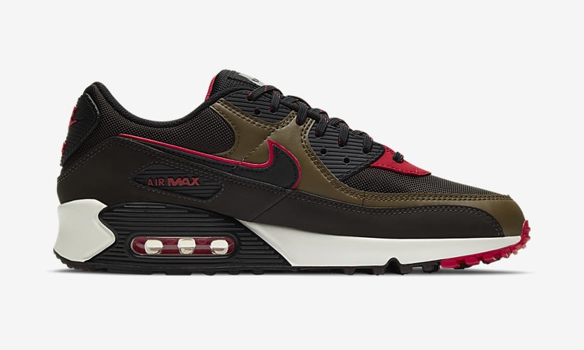 ナイキ エア マックス 90 “ベルベットブラウン/ユニバーシティレッド” (NIKE AIR MAX 90 “Velvet Brown/University Red”) [CT1686-200]