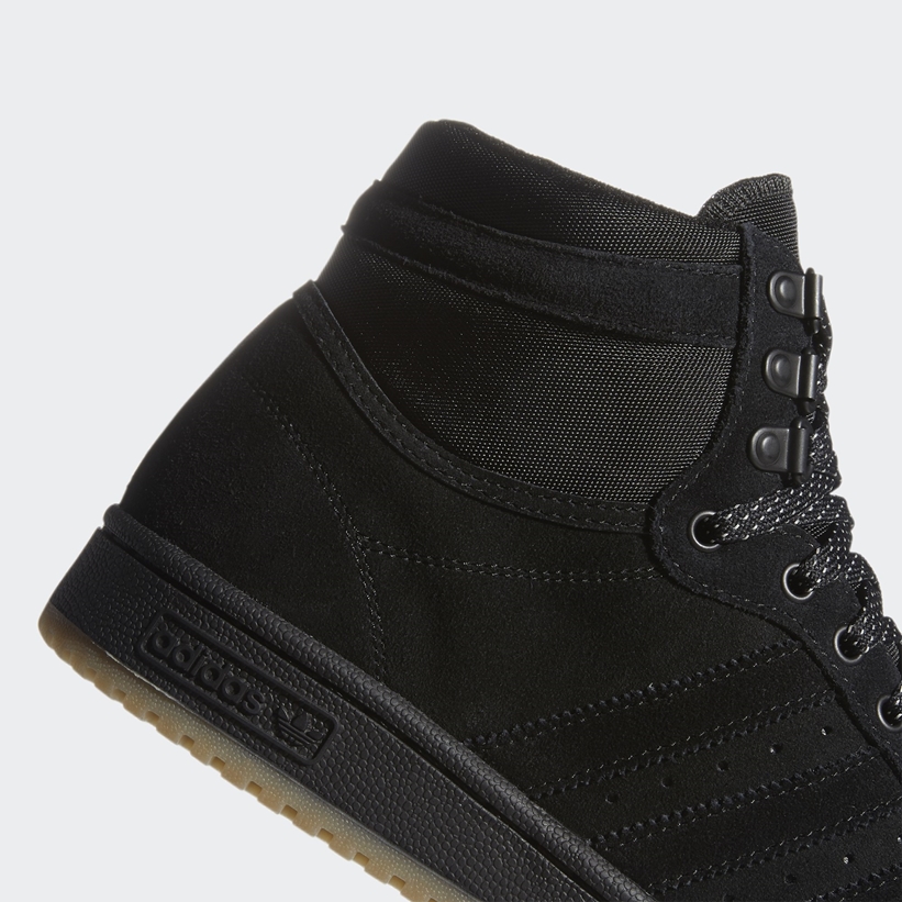 11/1 発売！アディダス オリジナルス トップ テン ハイ “コアブラック/ガム” (adidas Originals TOP TEN HI “Core Black/Gum”) [FV4924]