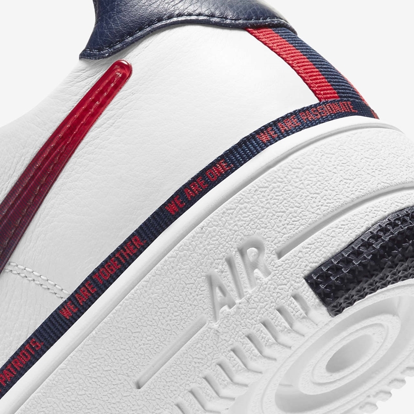 ナイキ エア フォース 1 ウルトラフォース “ニューイングランド・ペイトリオッツ” (NIKE AIR FORCE 1 ULTRAFORCE “New England Patriots”) [DB6316-100]