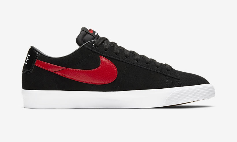 ナイキ SB ブレーザー ロー GT “ブラック/ユニバーシティレッド/ホワイト” (NIKE SB BLAZER LOW GT “Black/University Red/White”) [704939-005]