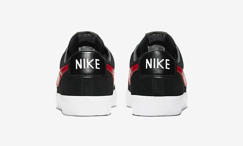 ナイキ SB ブレーザー ロー GT “ブラック/ユニバーシティレッド/ホワイト” (NIKE SB BLAZER LOW GT “Black/University Red/White”) [704939-005]