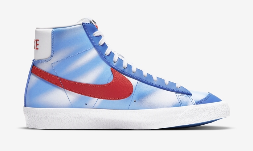 【海外 12/13 発売】ナイキ ブレーザー ミッド 77 ビンテージ “ブルー/ホワイト/レッド” (NIKE BLAZER MID 77 VINTAGE “Blue/White/Red”) [DC1405-400]