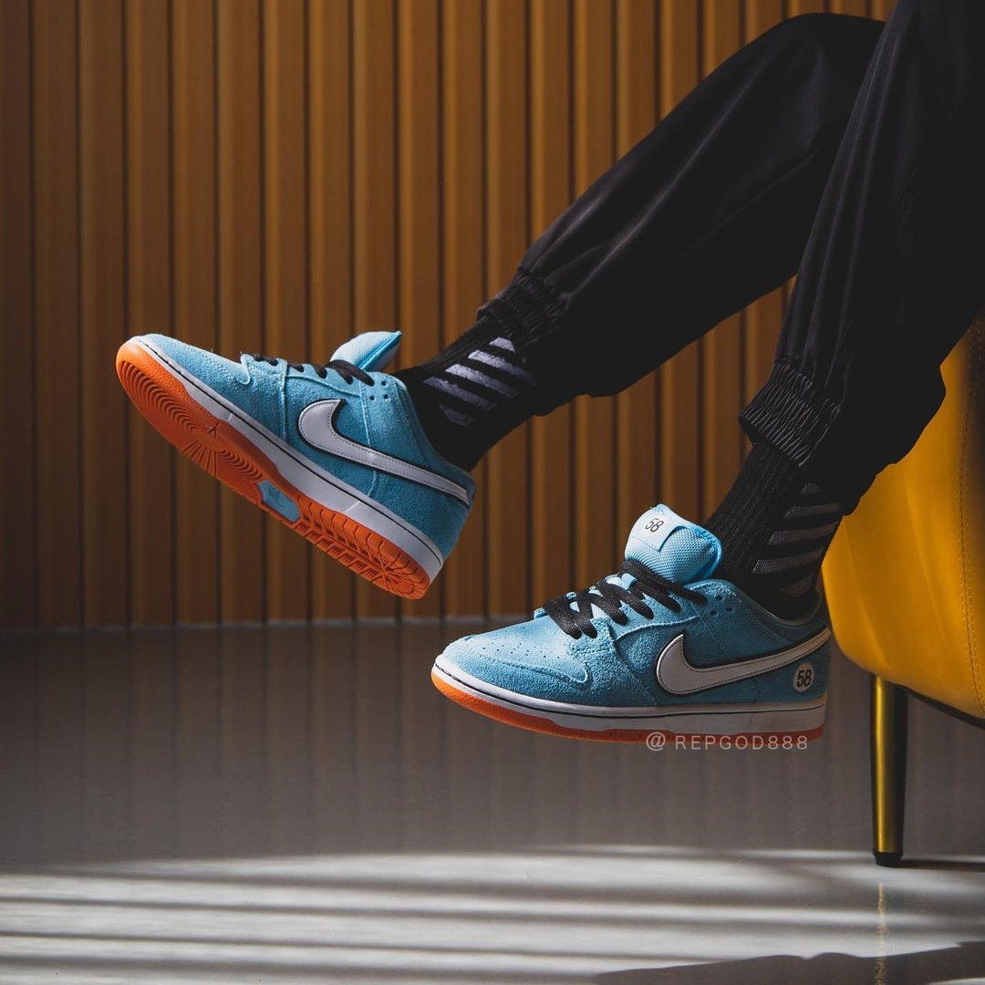 国内 3/1 発売！ナイキ SB ダンク ロー プロ “58” ブルー/ホワイト/オレンジ (NIKE SB DUNK LOW PRO “58″ Blue Chill/Safety Orange) [BQ6817-401]