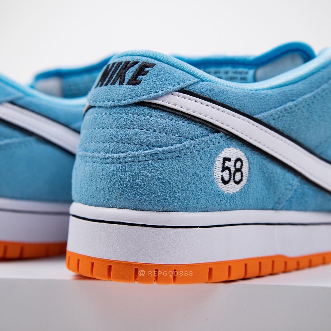 国内 3/1 発売！ナイキ SB ダンク ロー プロ “58” ブルー/ホワイト/オレンジ (NIKE SB DUNK LOW PRO “58″ Blue Chill/Safety Orange) [BQ6817-401]