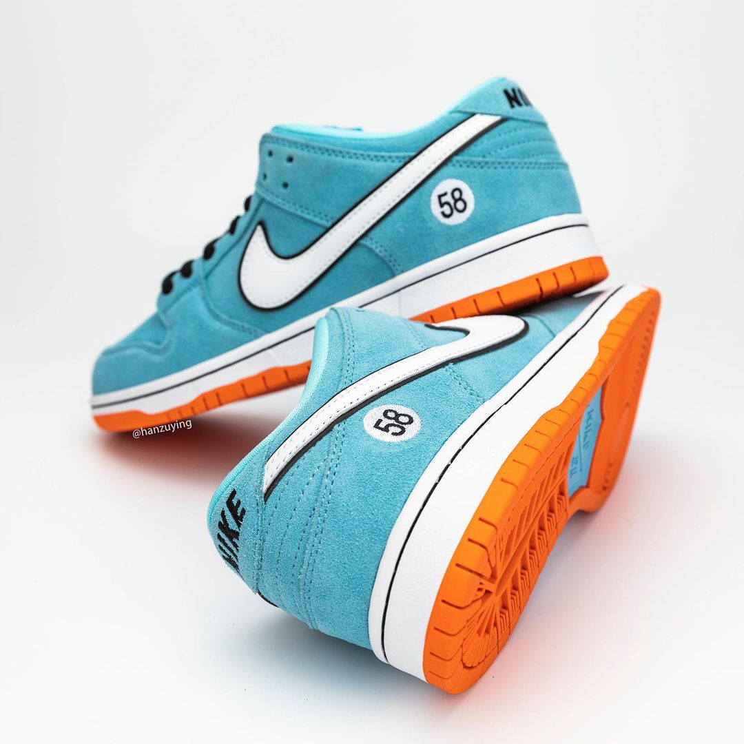 国内 3/1 発売！ナイキ SB ダンク ロー プロ “58” ブルー/ホワイト/オレンジ (NIKE SB DUNK LOW PRO “58″ Blue Chill/Safety Orange) [BQ6817-401]