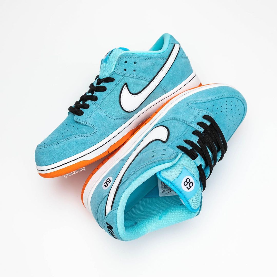 国内 3/1 発売！ナイキ SB ダンク ロー プロ “58” ブルー/ホワイト/オレンジ (NIKE SB DUNK LOW PRO “58″ Blue Chill/Safety Orange) [BQ6817-401]