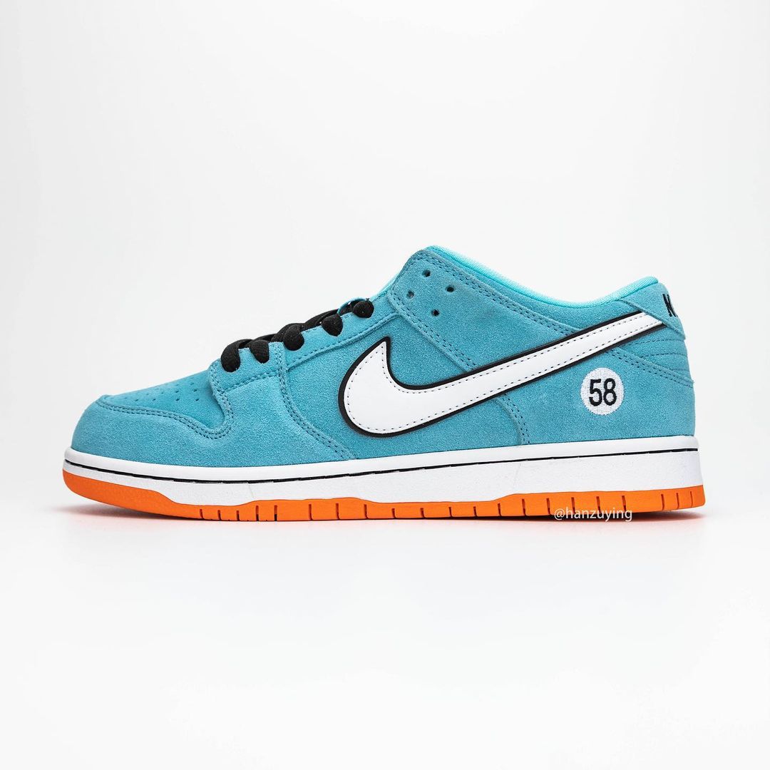 国内 3/1 発売！ナイキ SB ダンク ロー プロ “58” ブルー/ホワイト/オレンジ (NIKE SB DUNK LOW PRO “58″ Blue Chill/Safety Orange) [BQ6817-401]