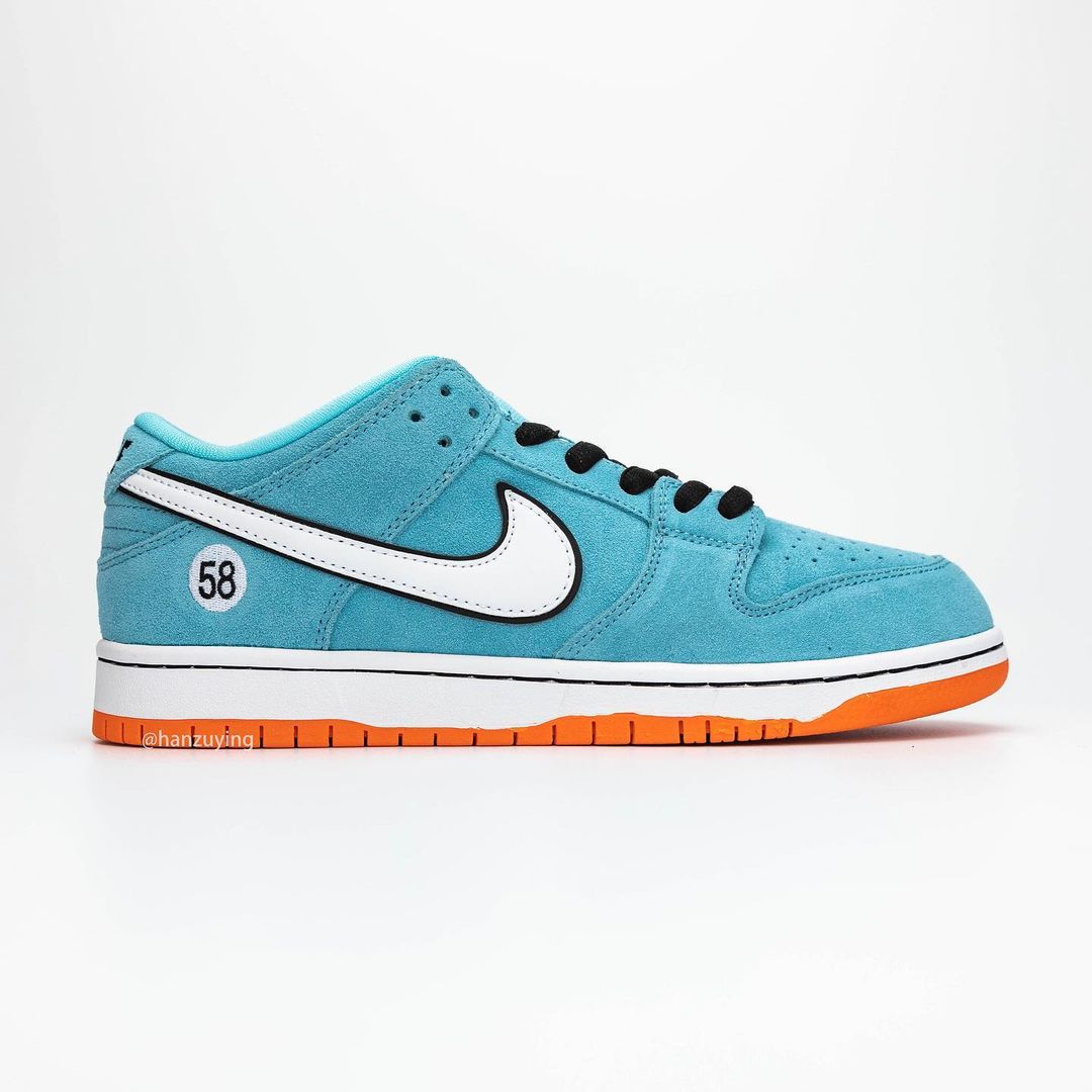 国内 3/1 発売！ナイキ SB ダンク ロー プロ “58” ブルー/ホワイト/オレンジ (NIKE SB DUNK LOW PRO “58″ Blue Chill/Safety Orange) [BQ6817-401]