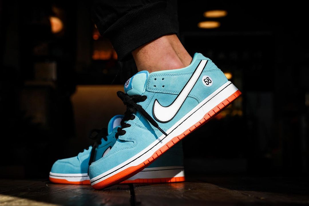 国内 3/1 発売！ナイキ SB ダンク ロー プロ “58” ブルー/ホワイト/オレンジ (NIKE SB DUNK LOW PRO “58″ Blue Chill/Safety Orange) [BQ6817-401]