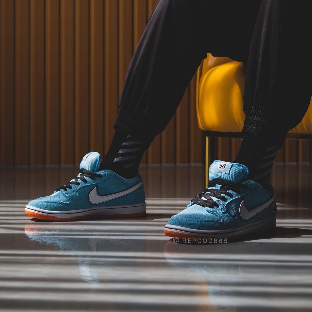 国内 3/1 発売！ナイキ SB ダンク ロー プロ “58” ブルー/ホワイト/オレンジ (NIKE SB DUNK LOW PRO “58″ Blue Chill/Safety Orange) [BQ6817-401]