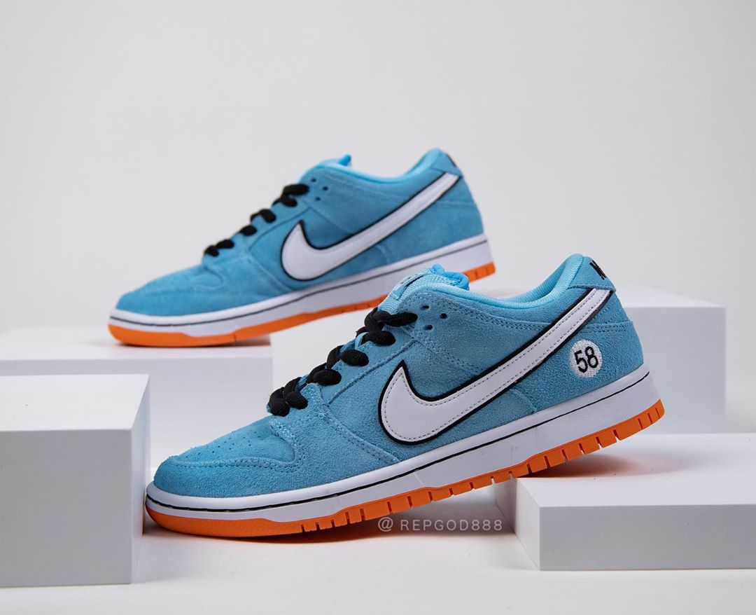 国内 3/1 発売！ナイキ SB ダンク ロー プロ “58” ブルー/ホワイト/オレンジ (NIKE SB DUNK LOW PRO “58″ Blue Chill/Safety Orange) [BQ6817-401]