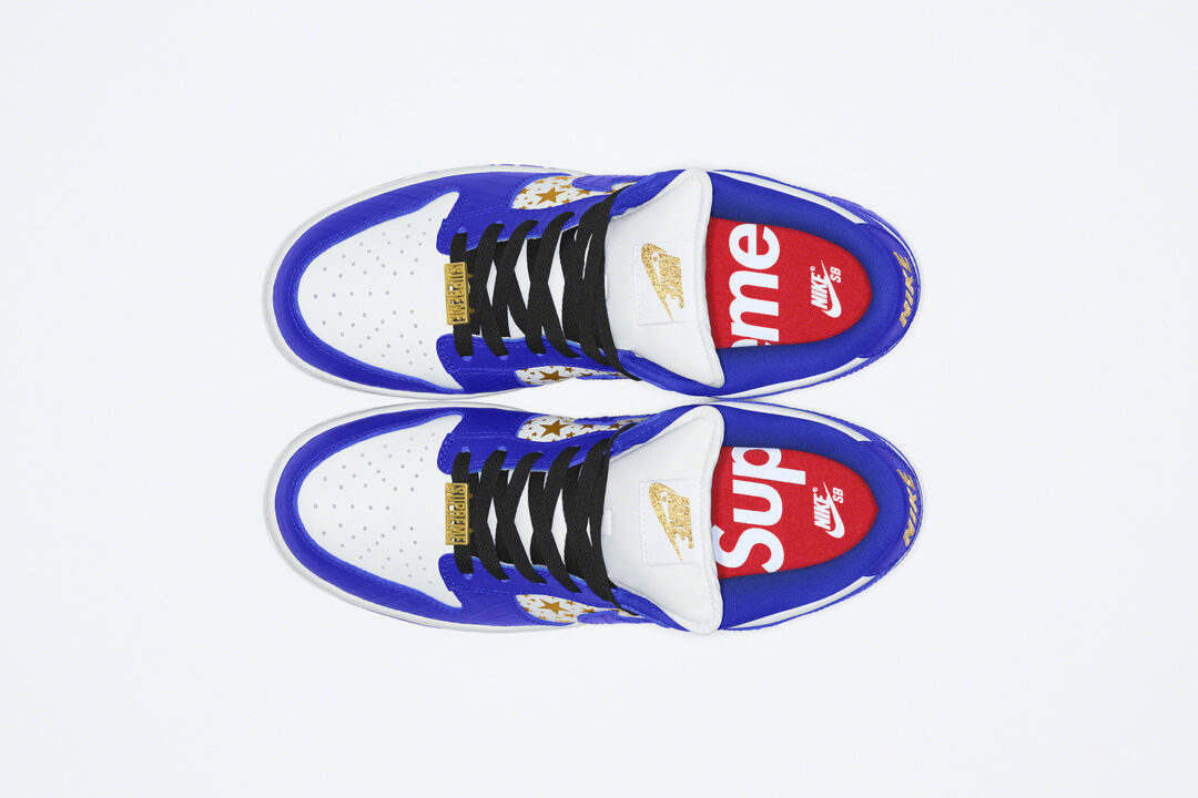 国内 3/6 発売！シュプリーム × ナイキ SB ダンク ロー OG QS “クロコスキン/ゴールドスター” (SUPREME NIKE SB DUNK LOW OG QS “Croc Skin/Gold Stars”) [DH3228-100,101,102,103]