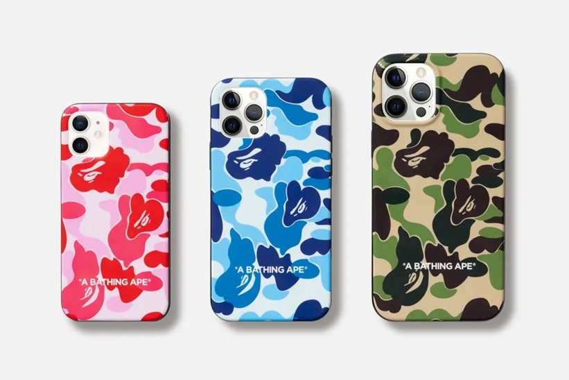 iPhone 12/iPhone 12 Pro用ケースがA BATHING APE ABCカモ柄で10/31から発売 (ア ベイシング エイプ)