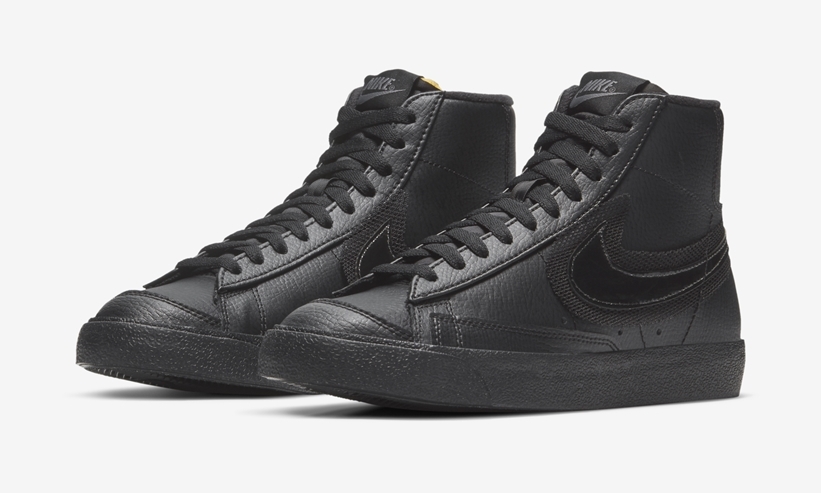 ナイキ ブレーザー ミッド 77 ビンテージ “ブラック/ホワイト” (NIKE BLAZER MID 77 VINTAGE “Black/White”) [DD0502-001,100]